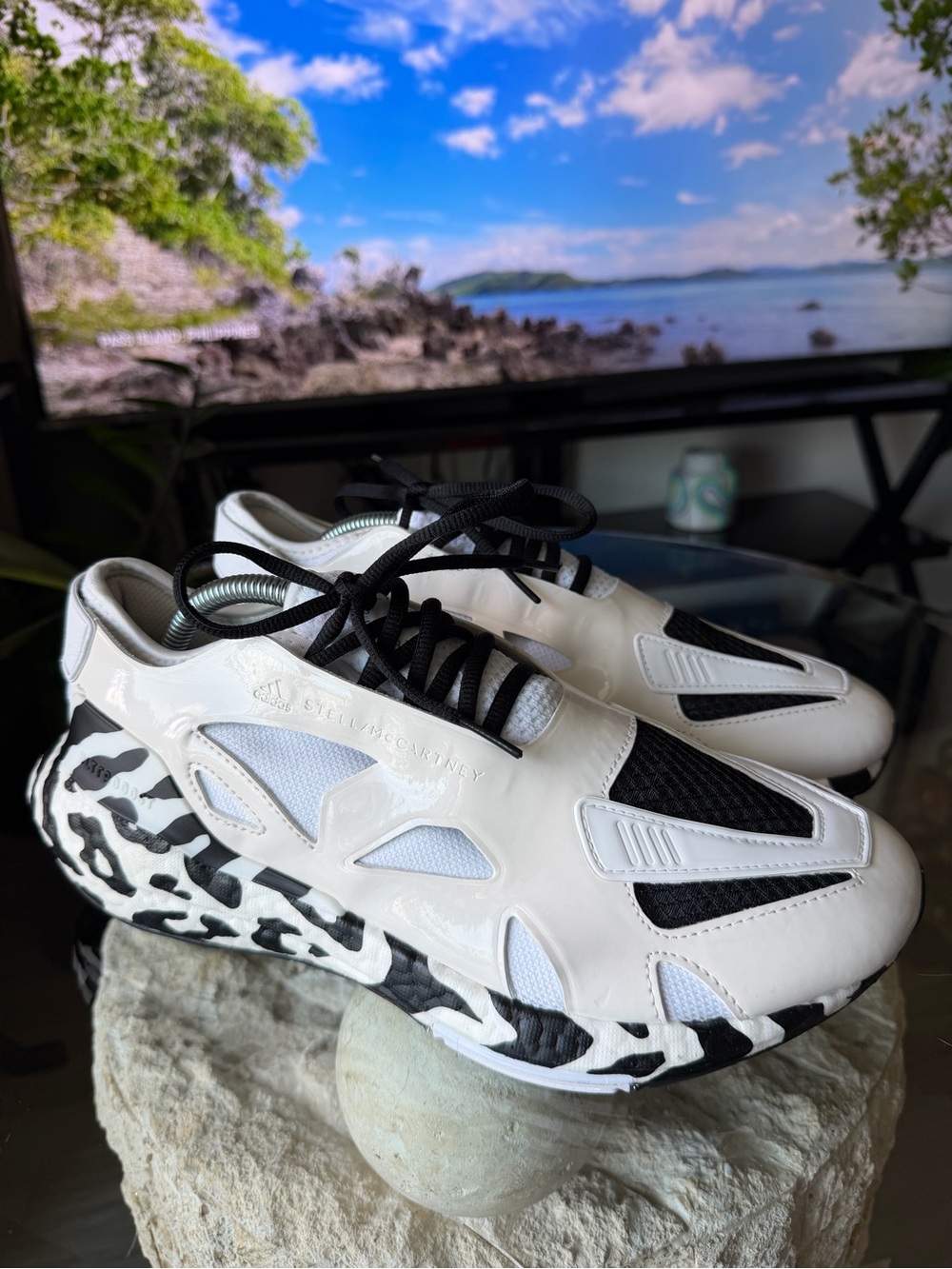adidas Stella McCartney UltraBoost 22 Zebra Women’s Size 10 GY4410